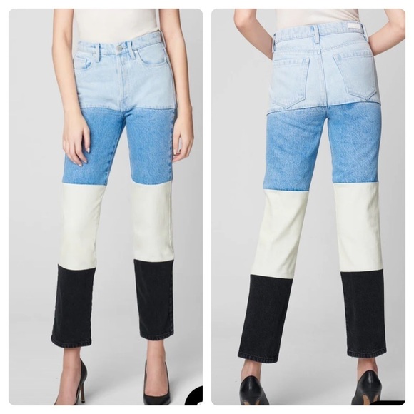 Blank NYC The Baxter Straight In Block Him Jeans SZ 26 - Picture 1 of 8